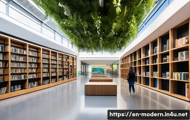 현대건축물 도서관 건축 혁신 관련 이미지 2